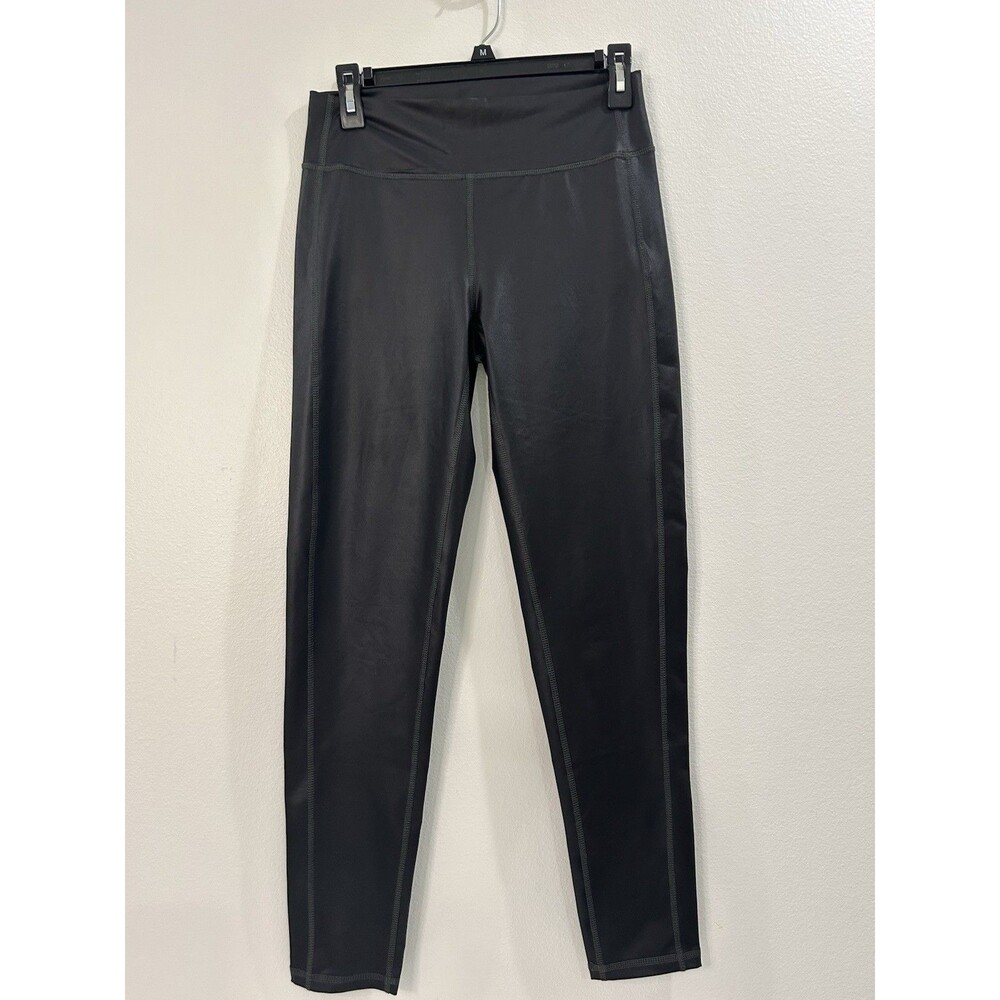 Lauren Ralph Lauren Womens Petite Sz SP Black Leggings Pull on Elastic Waist